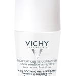 Vichy Déodorant Anti-Transpirant 48H – Peaux Sensibles ou Épilées
